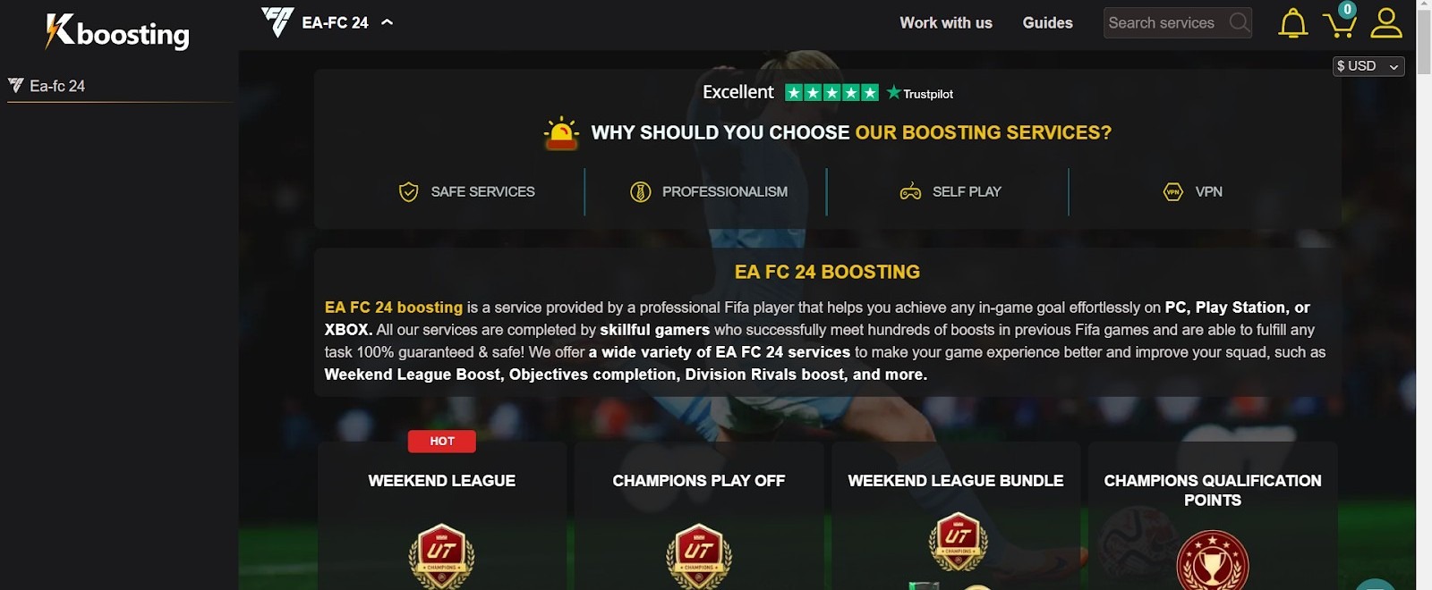 Kboosting services are the reаl MVPs when it comes to conquering EA FC 24 effortlessly