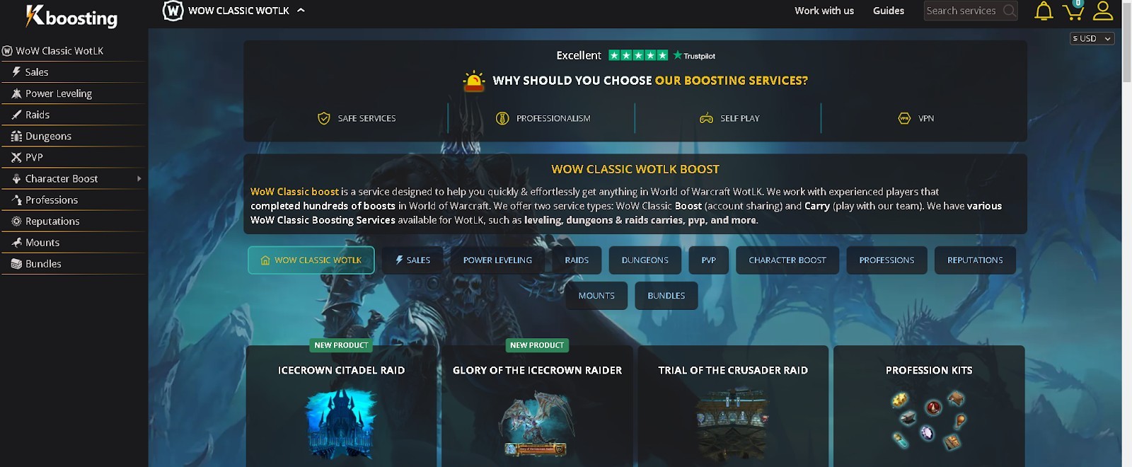 Kboosting service is a global meeting place for game enthusiasts from all over the world